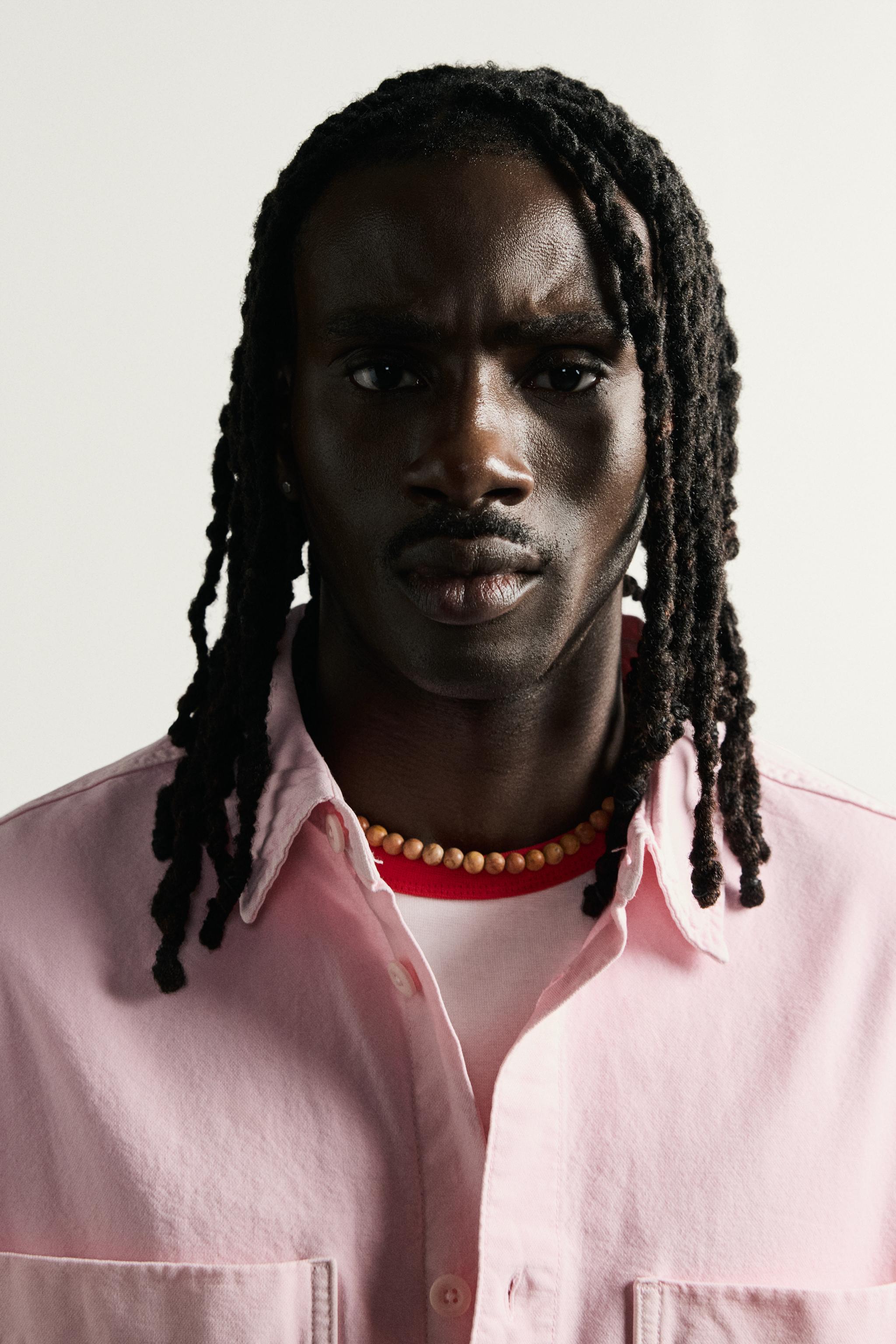 CONTRASTING RELAXED FIT SHIRT